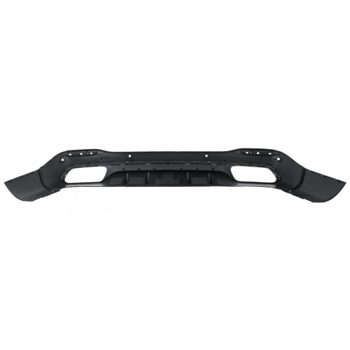 Difusor trasero con Salidas de escape para Mercedes GLS X167 2019-2024 look GLS 63 AMG