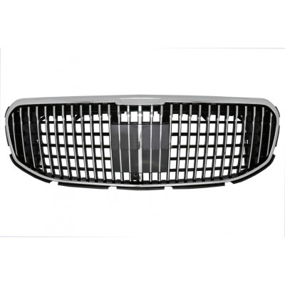 Parrilla Rejilla para Mercedes GLS SUV X167 2019-2023 look Maybach Cromada
