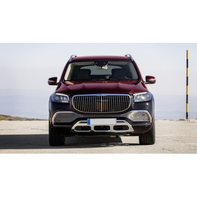 Parrilla Rejilla para Mercedes GLS SUV X167 2019-2023 look Maybach Cromada