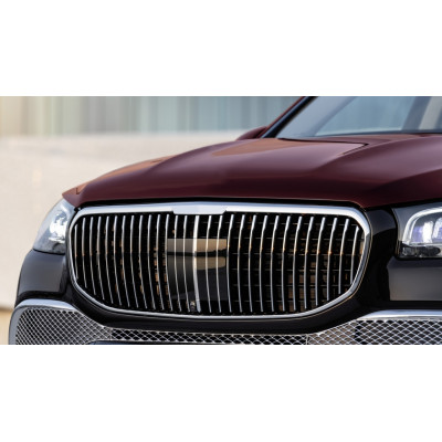 Parrilla Rejilla para Mercedes GLS SUV X167 2019-2023 look Maybach Cromada