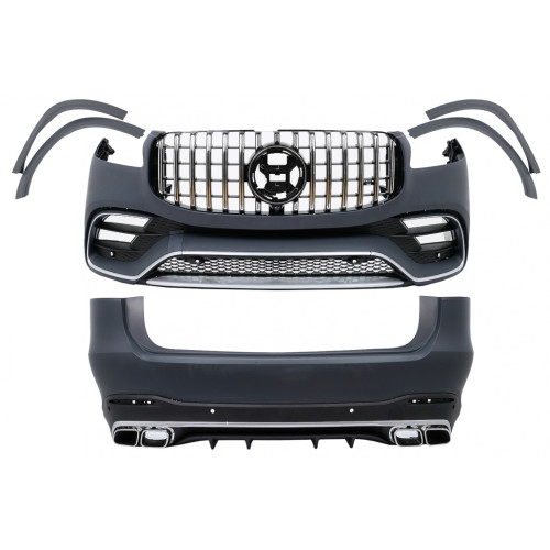 Kit de Carrocería para Mercedes GLS SUV X167 2019-2023 look GLS 63 AMG