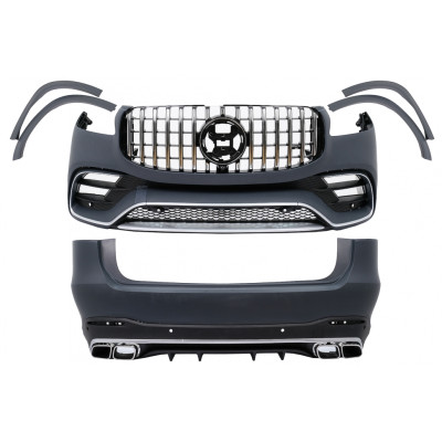 Kit de Carrocería para Mercedes GLS SUV X167 2019-2023 look GLS 63 AMG