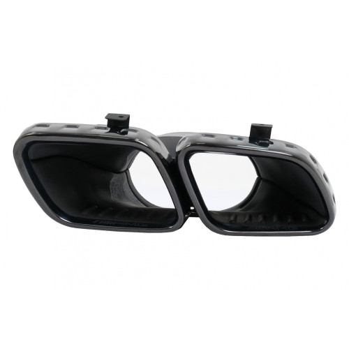 Salidas de escape Negras para Mercedes GLE SUV W167 - GLE COUPE C167 - GLS X167 - AMG GT X290