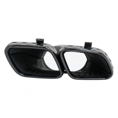 Salidas de escape Negras para Mercedes GLE SUV W167 - GLE COUPE C167 - GLS X167 - AMG GT X290