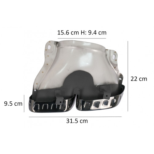 Salidas de escape Negras para Mercedes GLE SUV W167 - GLE COUPE C167 - GLS X167 - AMG GT X290