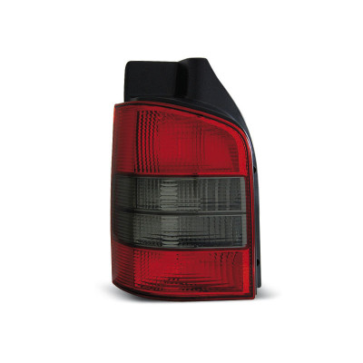 Pilotos Traseros Rojo Ahumado para Volkswagen Transporter T5 2003–2009 con Porton Abatible