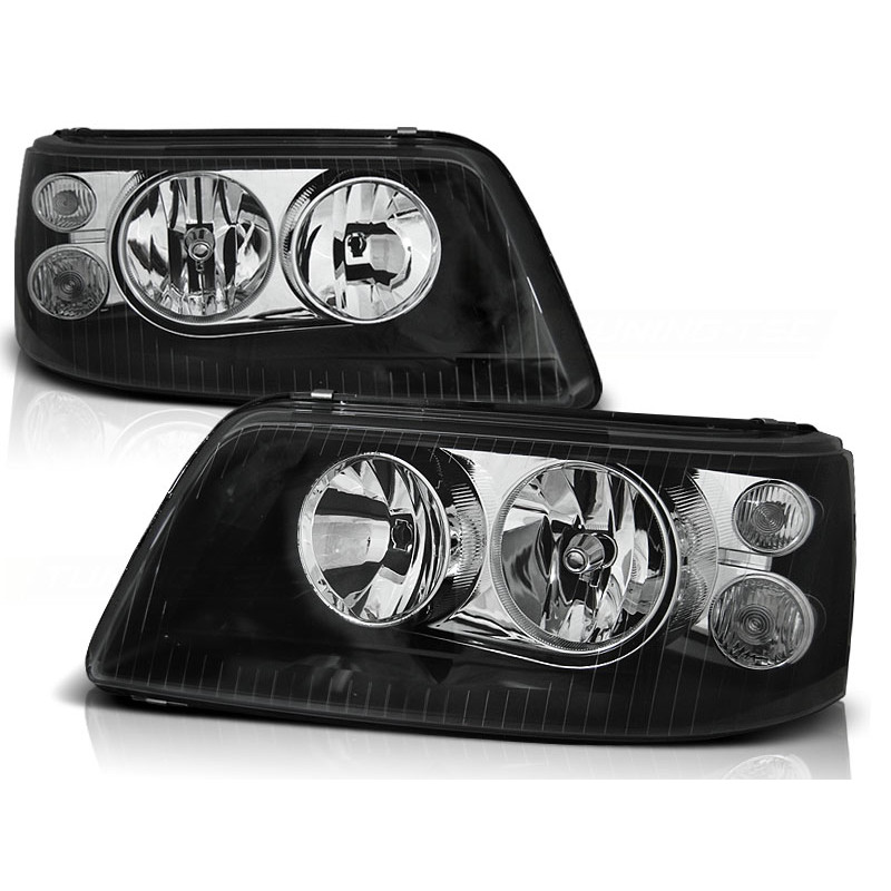 Faros Negros para Volkswagen T5 2003–2009