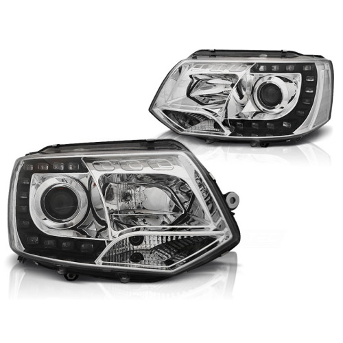 Faros Delanteros LED DRL para Volkswagen Transporter T5 2010–2015