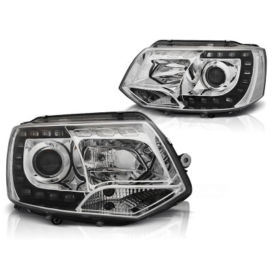 Faros Delanteros LED DRL para Volkswagen Transporter T5 2010–2015