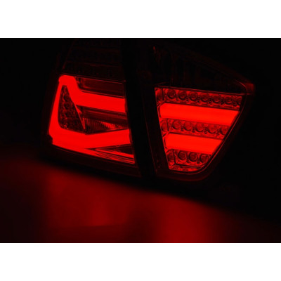 Pilotos traseros LED Bar BMW Serie 3 E90 Rojo Ahumado