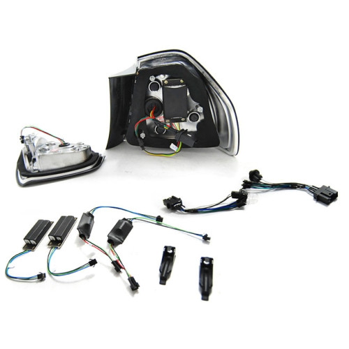 Pilotos traseros LED Bar BMW Serie 3 E90 Rojo Ahumado
