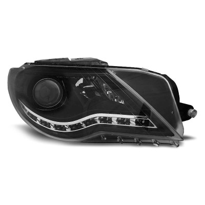 Faros Daylight Volkswagen Passat CC 2008–2012 Fondo Negro