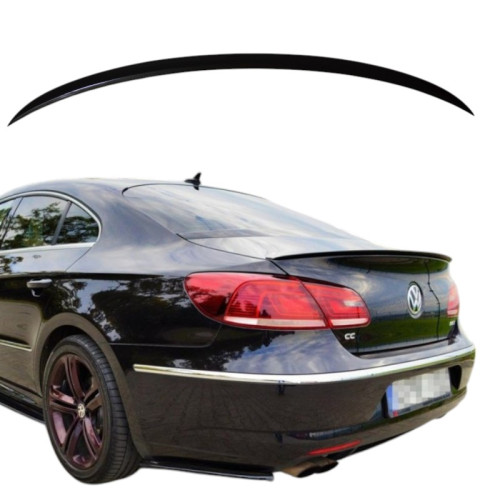 Aleron spoiler trasero Volkswagen Passat CC 2008-2012 Negro Brillo