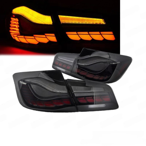 Set Pilotos traseros Oled BMW Serie 5 F10 look M5 Ahumados