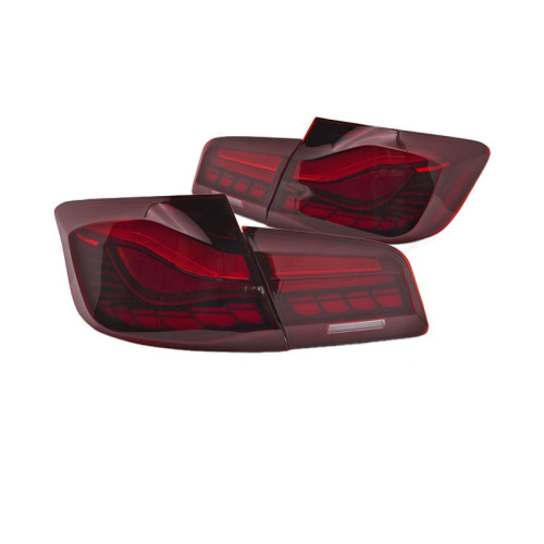 Set Pilotos traseros Oled BMW Serie 5 F10 look M5 Rojos