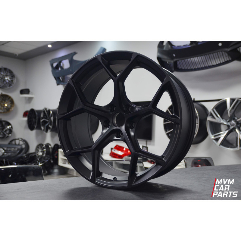 Juego de 4 Llantas 18 Anversa Satin Black AU076