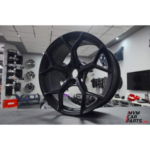 Juego de 4 Llantas 18 Anversa Satin Black AU076