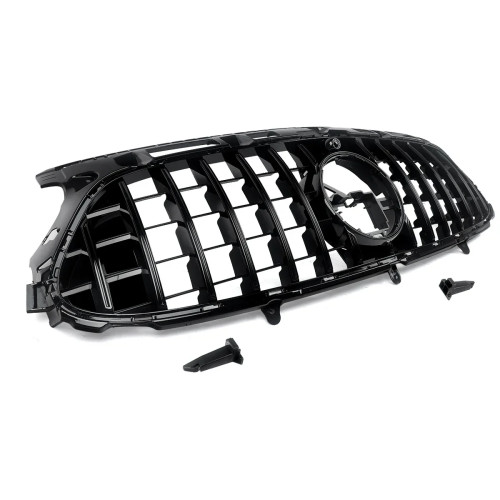 Parrilla delantera para Mercedes GLA H247 +2020 GT Panamericana Negra con Paragolpes AMG