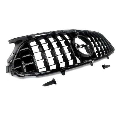 Parrilla delantera para Mercedes GLA H247 +2020 GT Panamericana Negra con Paragolpes AMG