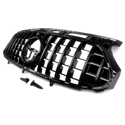 Parrilla delantera para Mercedes GLA H247 +2020 GT Panamericana Negra con Paragolpes AMG