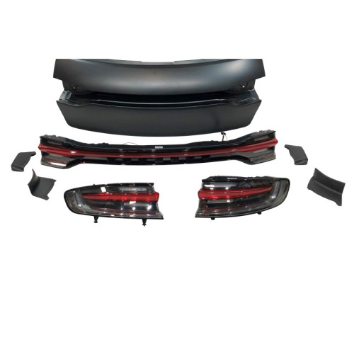 Kit Conversión Porton trasero + Pilotos Porsche Macan 2014-2019 Look +2020