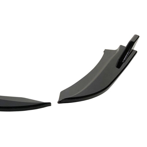 Punteras traseras BMW Serie 3 F30 2013-2019 Look M-Tech Negro Brillo