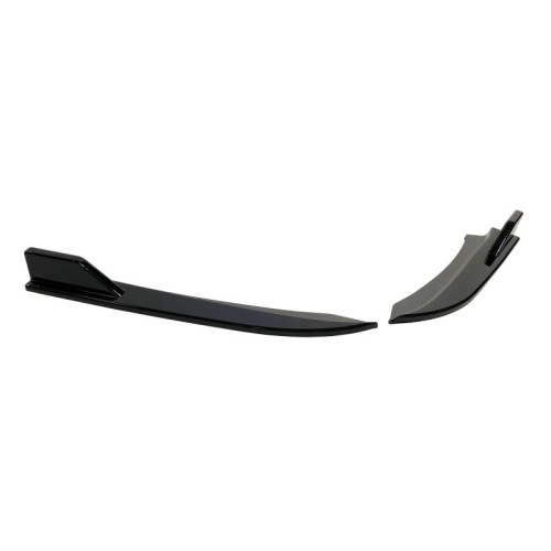 Punteras traseras BMW Serie 3 F30 2013-2019 Look M-Tech Negro Brillo