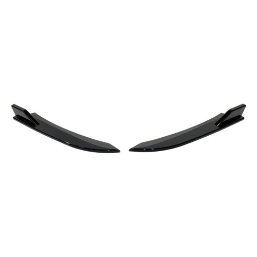 Punteras traseras BMW Serie 3 F30 2013-2019 Look M-Tech Negro Brillo