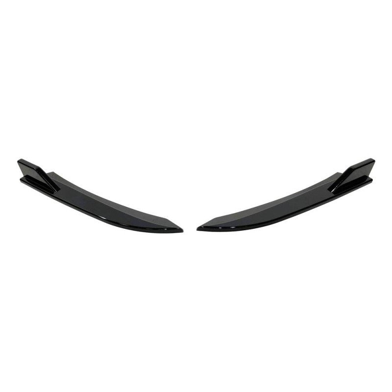 Punteras traseras BMW Serie 3 F30 2013-2019 Look M-Tech Negro Brillo