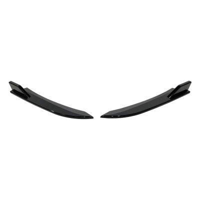 Punteras traseras BMW Serie 3 F30 2013-2019 Look M-Tech Negro Brillo