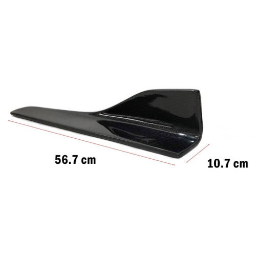 Difusor Taloneras BMW Serie 2 F22 Coupe F23 Cabrio Look M2 Carbono