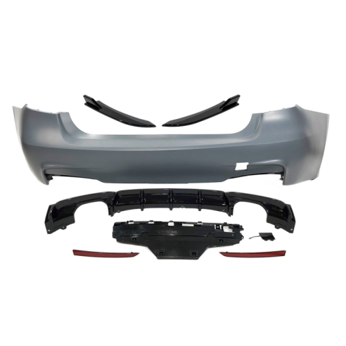 Paragolpes Trasero BMW F30 Look M Performance 2 Salidas dobles con Punteras