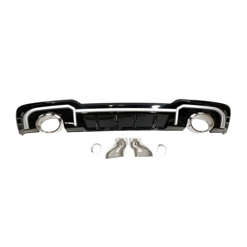 Difusor Trasero Audi A3 2016-2019 Sportback Sline Tipo RS3