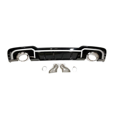 Difusor Trasero Audi A3 2016-2019 Sportback Sline Tipo RS3