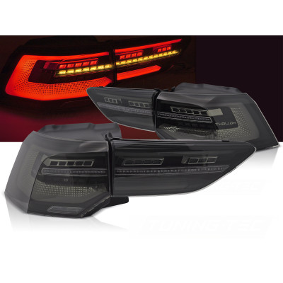 Pilotos Traseros LED Secuenciales Ahumados para VW Golf 8 (2019–2024)
