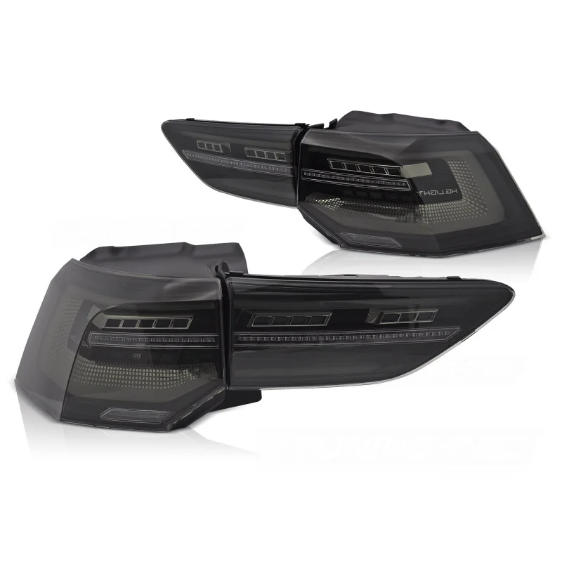 Pilotos traseros LED Dinámicos Volkswagen Golf 8 2019-2024 Negro Ahumado