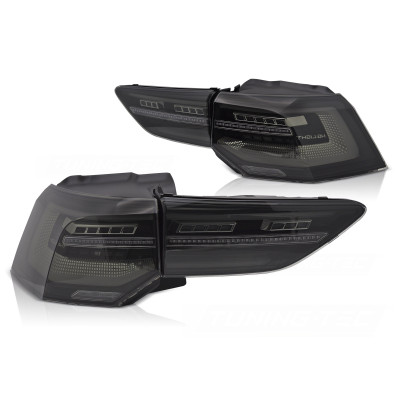 Pilotos Traseros LED Secuenciales Ahumados para VW Golf 8 (2019–2024)