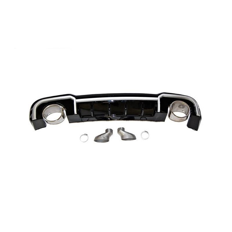 Difusor Trasero Audi A3 Sedan 2016-2019 SLine Tipo RS3