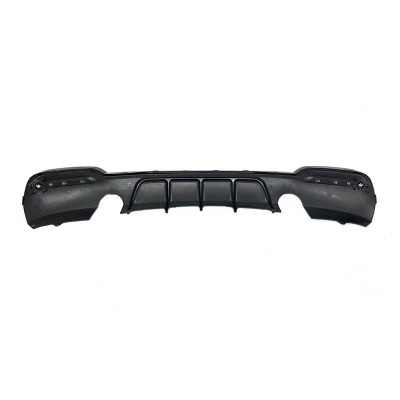 Difusor Trasero BMW F34 GT con 2 Salidas simples Brillante Negro