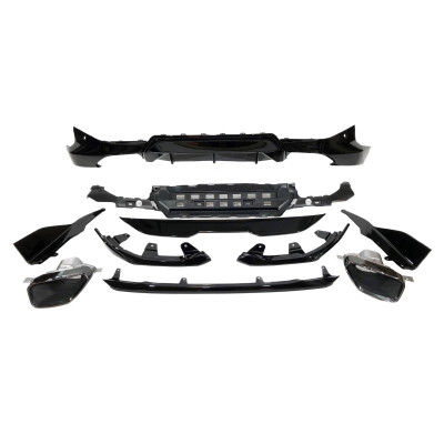Kit De Carrocería BMW G42 Coupe Look M Performance Negro Brillo