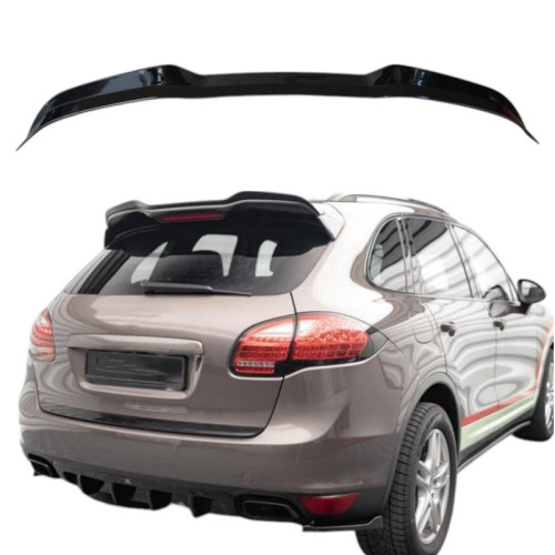 Alerón Porsche Cayenne 2010 - 2014 Negro brillo