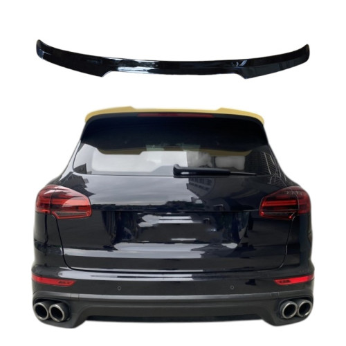 Alerón Porsche Cayenne 2015 - 2017 Negro brillo