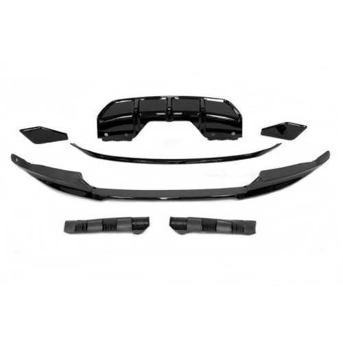 Kit De Carrocería BMW F16 X6 Look M Performance Negro Brillo