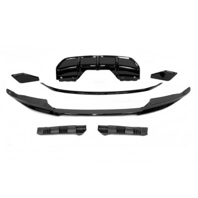 Kit De Carrocería BMW F16 X6 Look M Performance Negro Brillo
