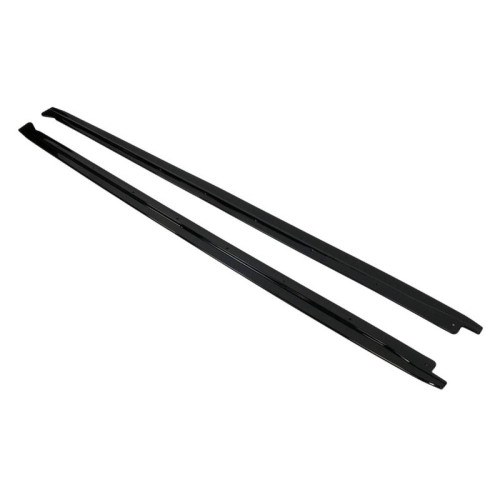 Difusor Taloneras BMW X6 F16 Look M-Performance Negro Brillo