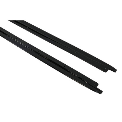Difusor Taloneras BMW X6 F16 Look M-Performance Negro Brillo
