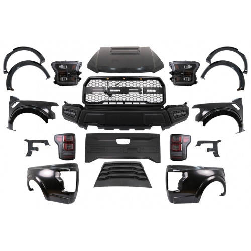 Kit Carrocería Ford Ranger 2015-2017 Look F150 Raptor 2017