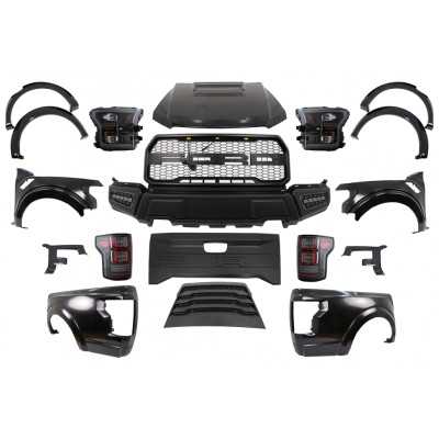 Kit Carrocería Ford Ranger 2015-2017 Look F150 Raptor 2017