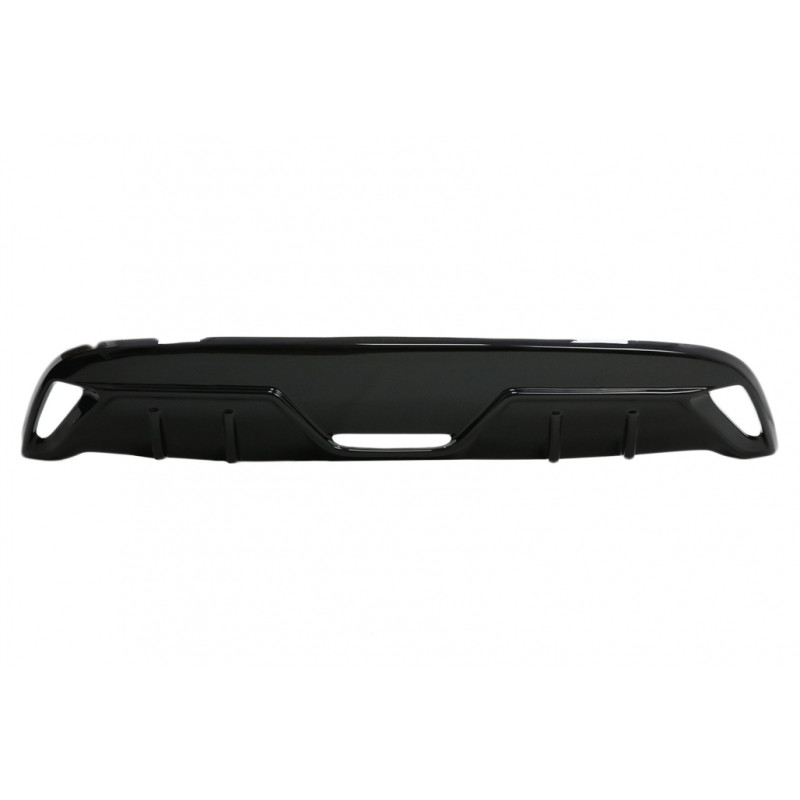 Difusor Trasero Toyota Yaris MK4 XP210 (2020+) Negro Brillo