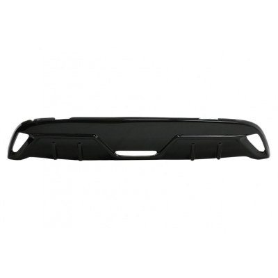 Difusor Trasero Toyota Yaris MK4 XP210 (2020+) Negro Brillo